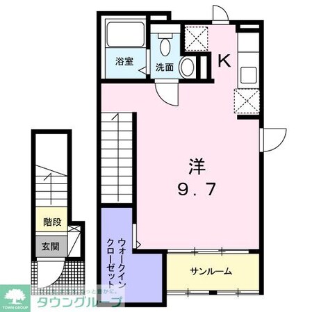 メゾン・ジョワエイトの物件間取画像